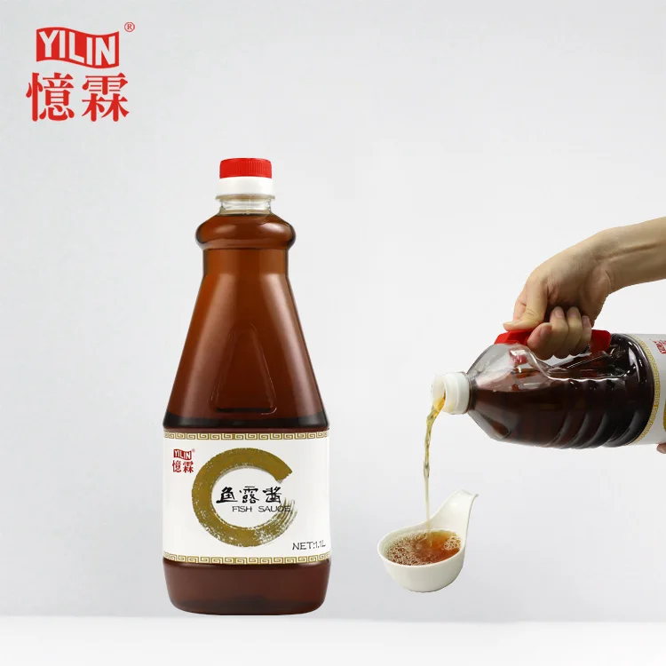 Yilin л тайский рыбный соус с сертификатами ISO BRC и Заводской ценой