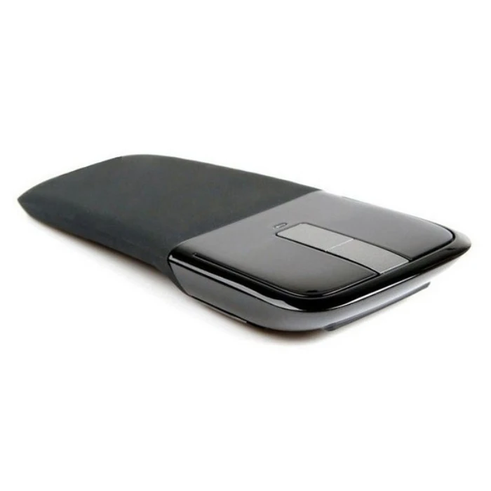 Ergonomic High DPI OEM 2.4g foldable arc touch wireless mouse