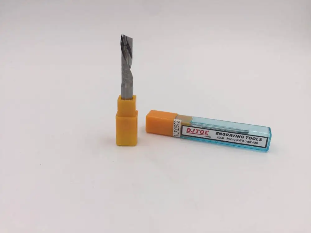 
DJTOL down cut flute spiral bits 