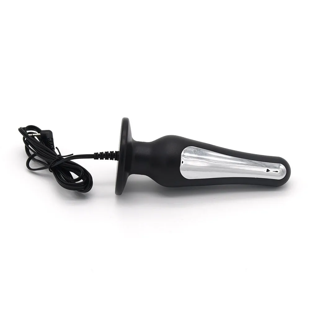 Sex Toys Butt Plug Prostate Massager Anal Plug Electro Shock Anal Plug