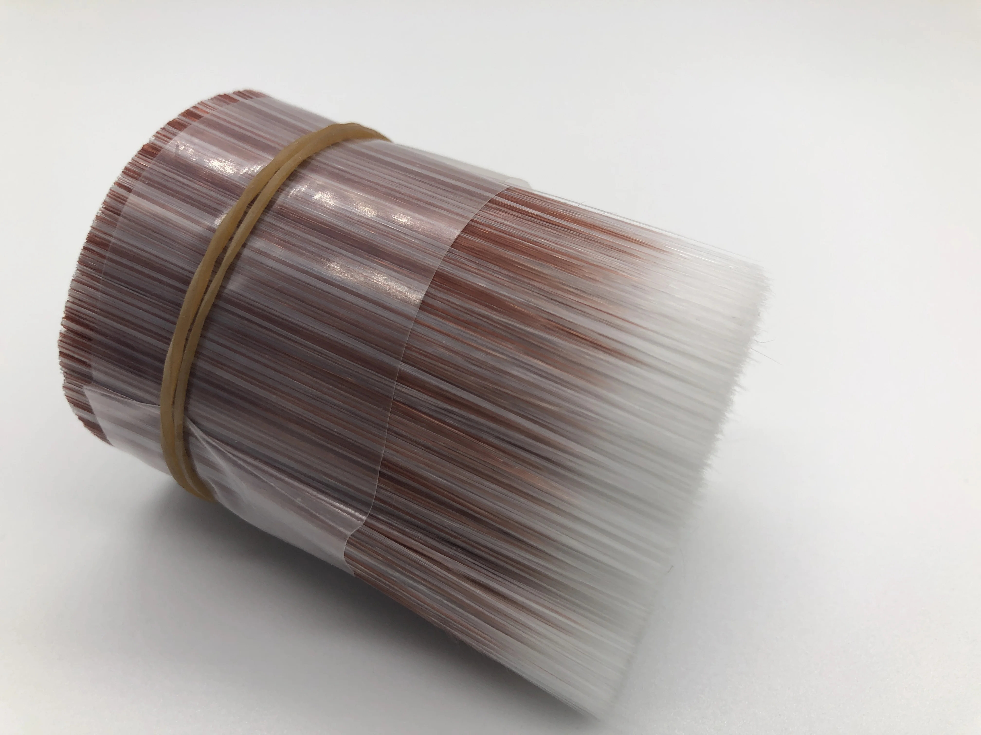 Various styles natural pig bristle hair brush PET brush bristle for paint brush set