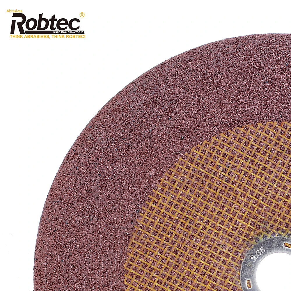 ROBTEC 9 inch 230*6.4*22.2mm High efficient metal  cutting wheel grinding disc made in China