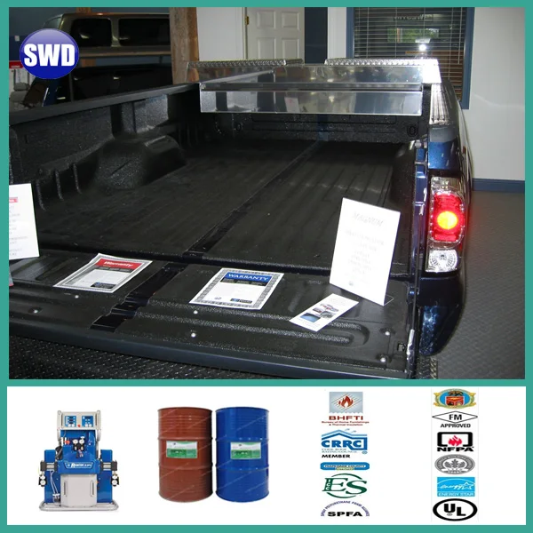 
truck bed liner polyurea spray paint 