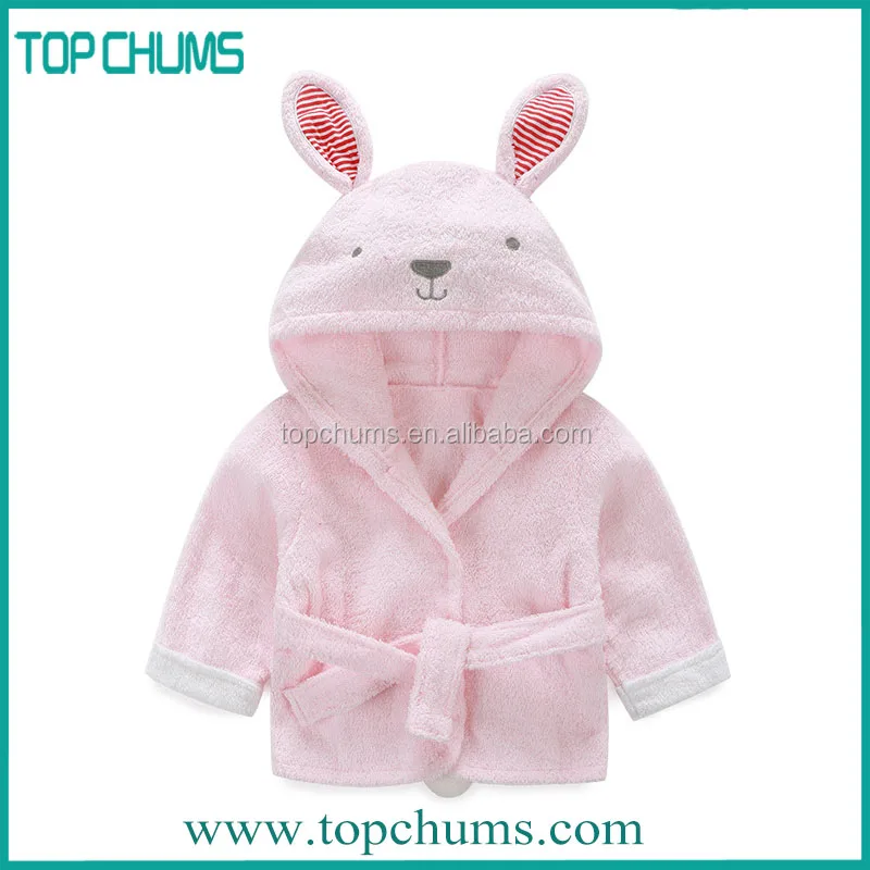 
wholesale hotel hooded fleece cotton animal children kids Baby bathrobe 