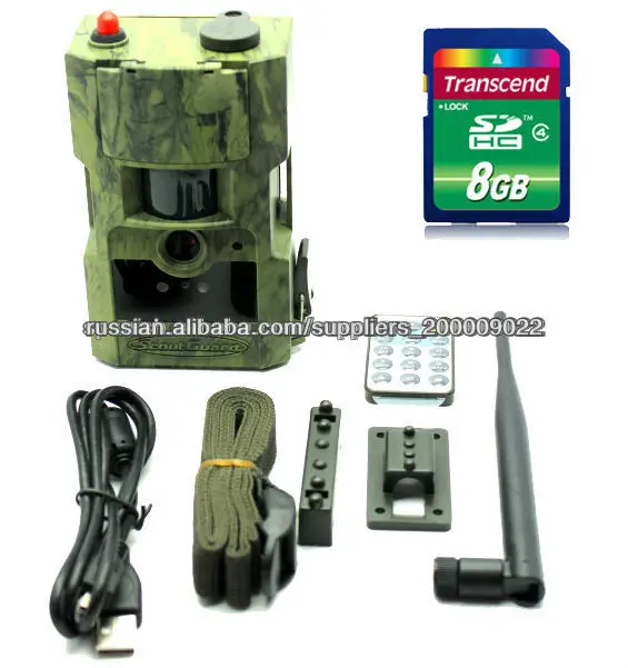 8MP MMS GPRS GSM ИК водонепроницаемую камеру Охота 940 нм до 75 футов Фотоловушка