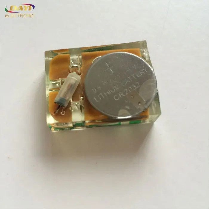 Waterproof flashing led module light for toy shoes