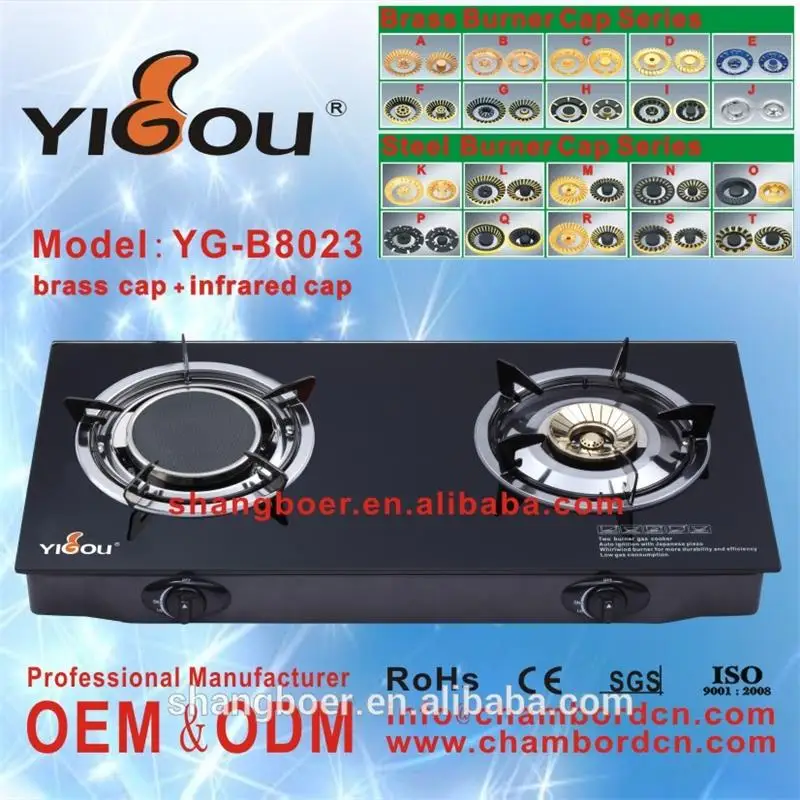 
YG-B8023 kitchen appliance gas hob/ gas stove spare parts/ gas stoves for cooking 