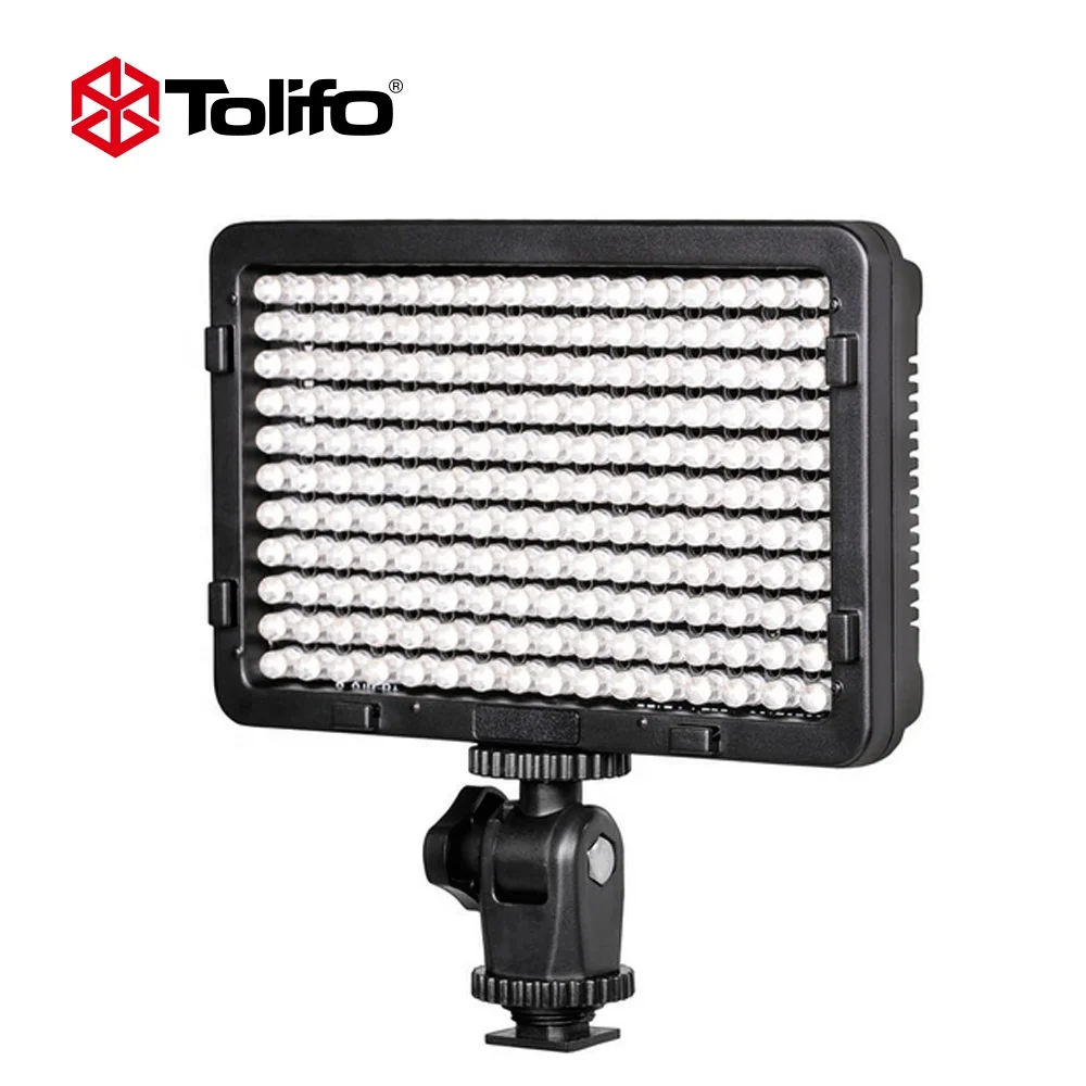 
Tolifo PT 176S Best Selling Battery Operated 5600K Dimmable LED Camera Photography Lighting  (60821392782)