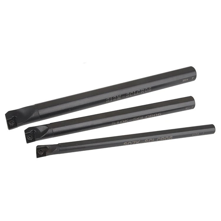 3PCS SCLCR quality CNC lathe internal boring bar turning tool holder with carbide inserts