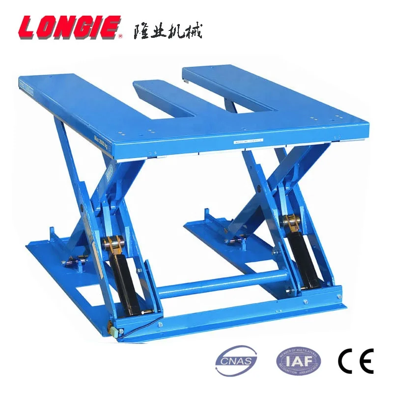 LISJG2.0-1.6 Fixed Hydraulic scissor lift CE