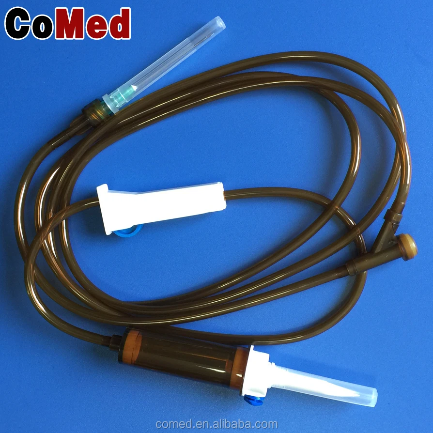 Sterile Medical Disposable Photosensitive Infusion Set