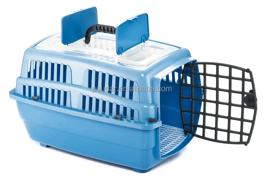 
High Quality Pet Supplies Outdoor Folding Cage Top Open Cat Travel Carrier 