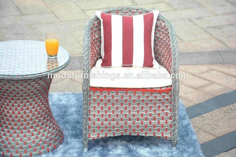 3 шт. горячая Распродажа современный стиль дешевый наружный ротанговый патио и сад плетеный обеденный круглый стол и 2 стула набор мебели