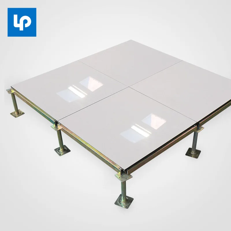 ningbo lepin Factory hot sell custom Outlet antistatic raised floor fs1000 Steel Anti-static Raised Floor (HPL/PVC) price list