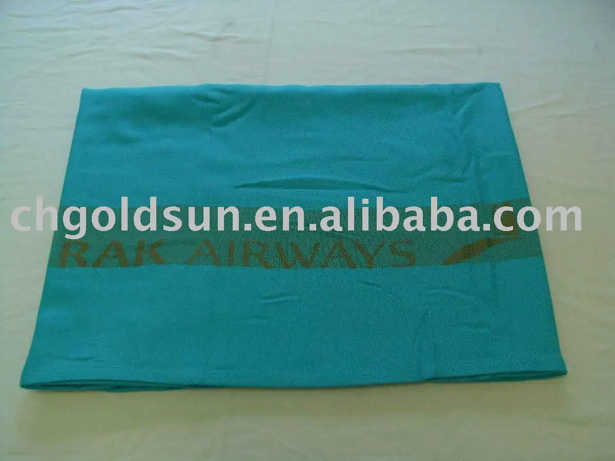 disposable soft Modacrylic Airline Reusable blankets for sale customization