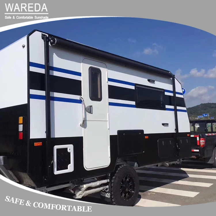 100% PVC Waterproof aluminium caravan travel trailer camper Awning