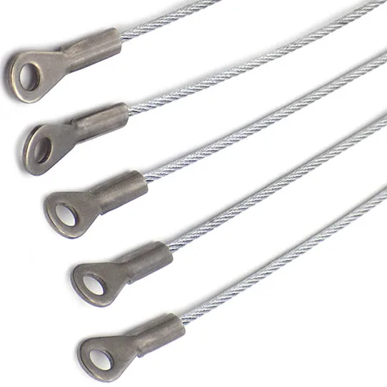 galvanized steel wire rope with eye terminal