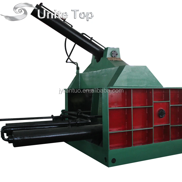 (Unite Top) Y81F-1250 semi- automatic hydraulic metal scrap compress machine balling press for copper aluminum