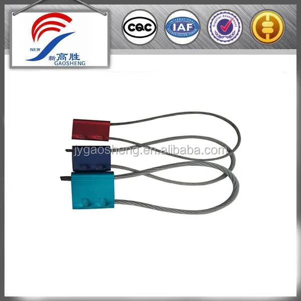 High Quality Security Wire Cable Seal Locks Steel Cable lock
