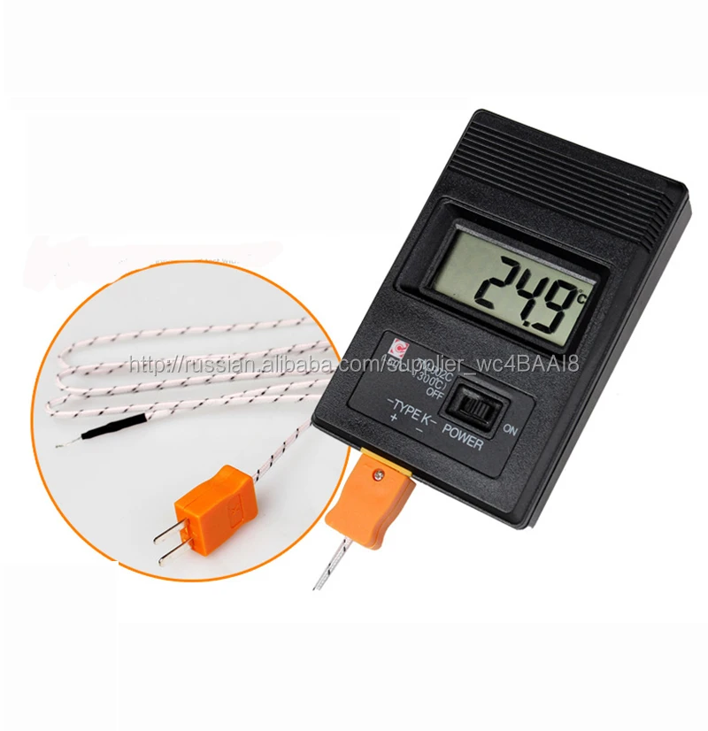 Промышленный термометр высокая температура датчик k тип термопары