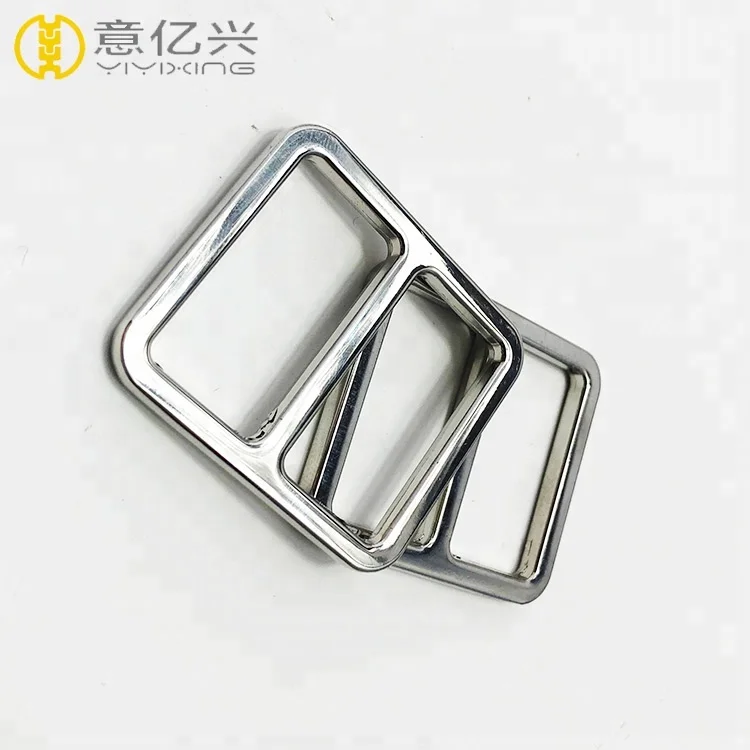 Fashion design metal pin buckle for clothes belt and leather bag making accessories