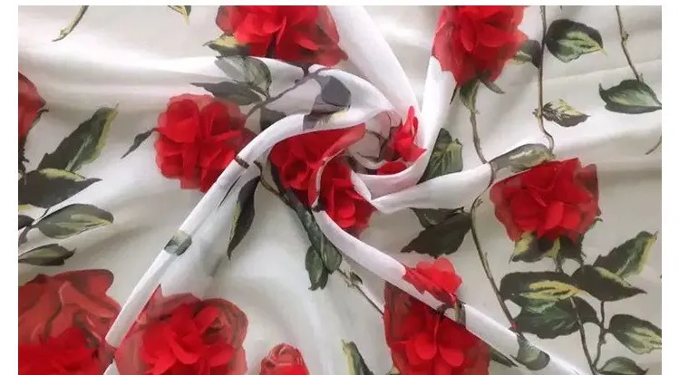 affinity lace trimming 3d trim Chiffon Embroidered Flower Lace Three-Dimensional Rose Fabric