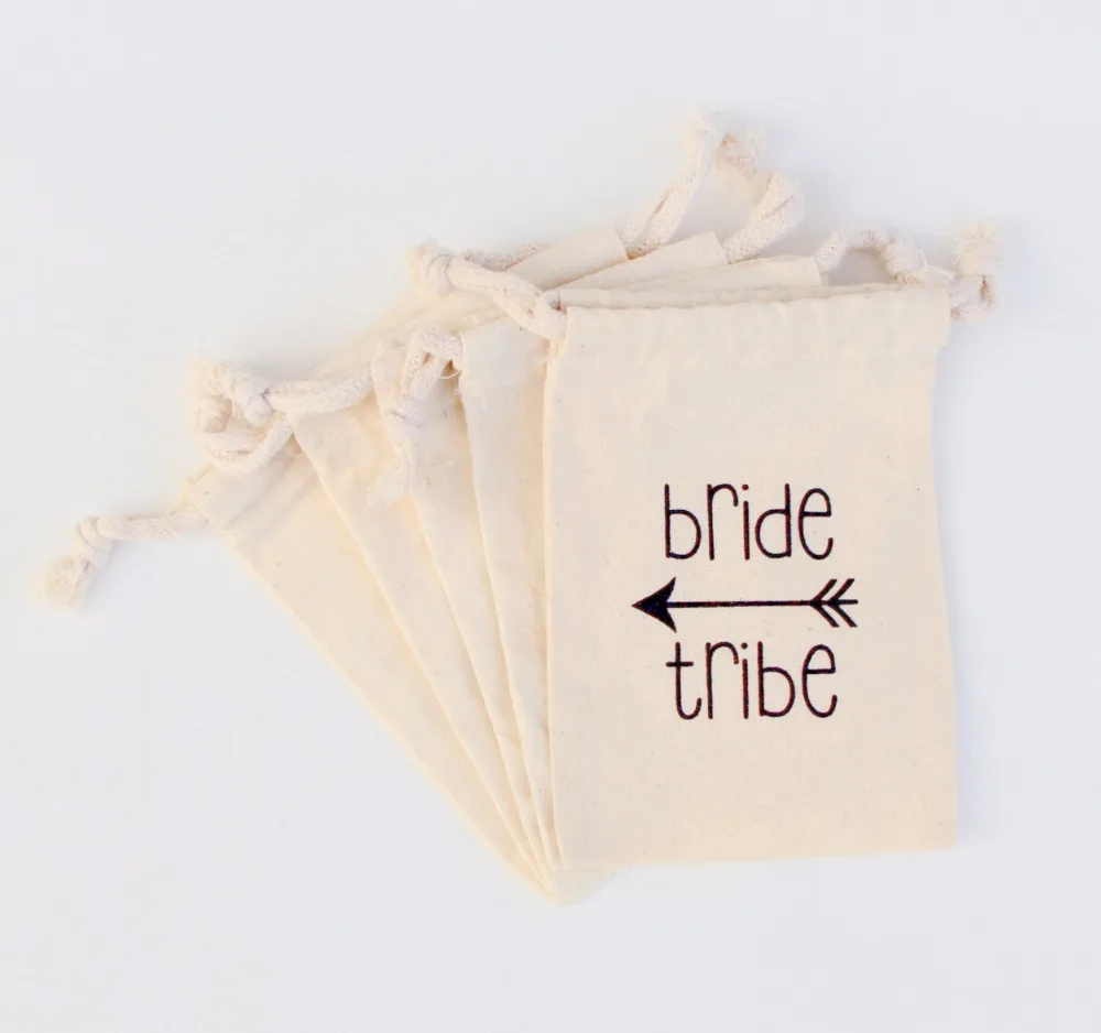 Wholesale Cotton Drawstring Bag, Printed Cotton Muslin Drawstring Bag