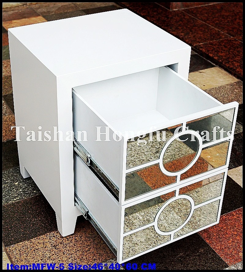 
Modern living room mirrored furniture,cabinet with drawers,self-priming drawer rails 