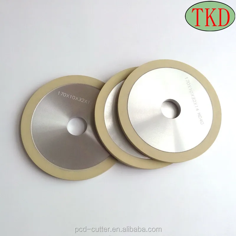 Ceramic bond diamond bruting wheel 1A1 flat grinding wheels