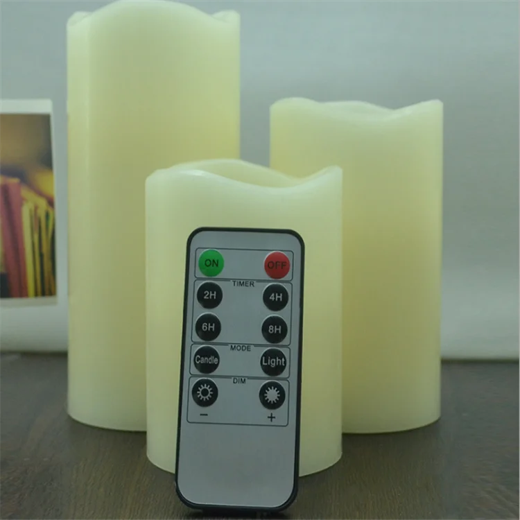 
Remote controlled Wave Mouth LED Electronic Candle Light Electric Candle Proposal Candle Blessing Light Road Leading Wedding 