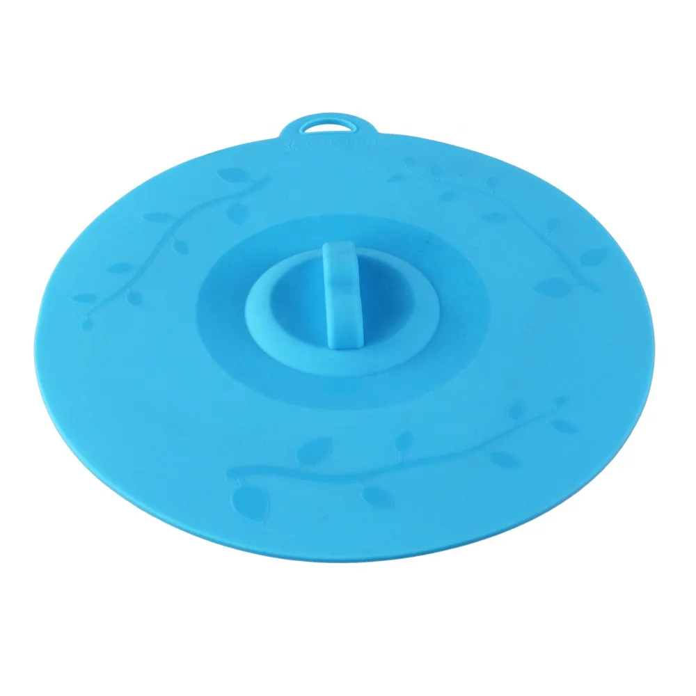 Reusable 6 Pack Food Fresh Cover Universal Silicone Lids For Pot Cup Mug