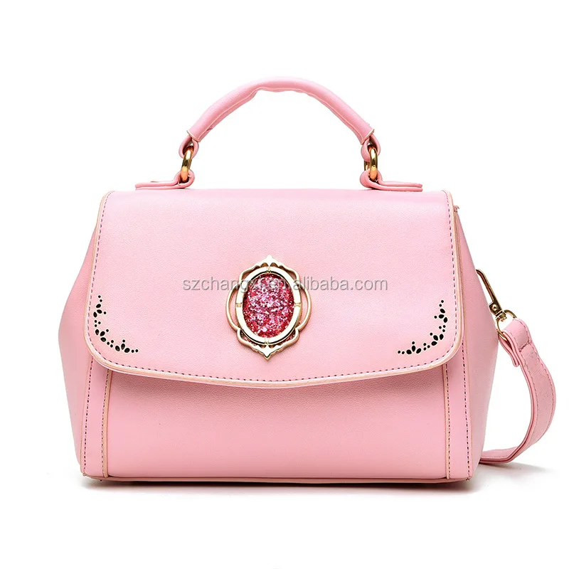 2016 hotsale women handbag designer pu bag china supplier bag