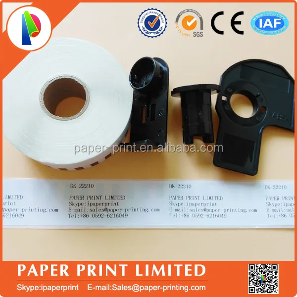 Compatible dk rolls dk2210 dk22210 continuous length labels for ql-720nw