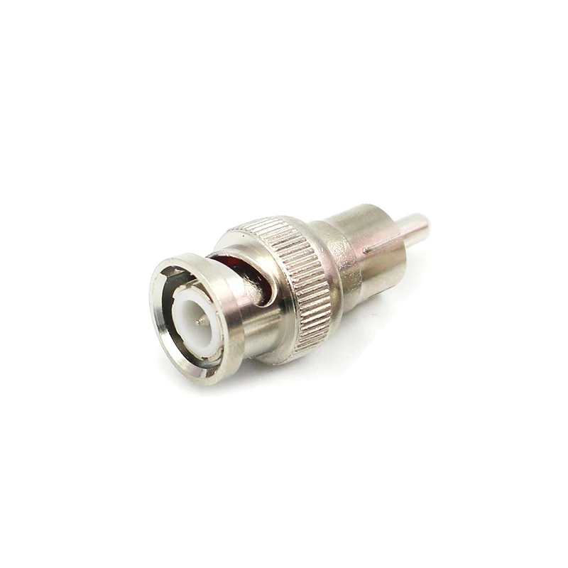 Factory direct Copper Alloy BNC Connector RG58 RG59 RG60 crimp type BNC male to RCA male connectors bnc balun connector