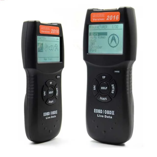 Car OBD2 EOBD CAN Fault Code Reader Scanner D900 Diagnostic Scan Tool