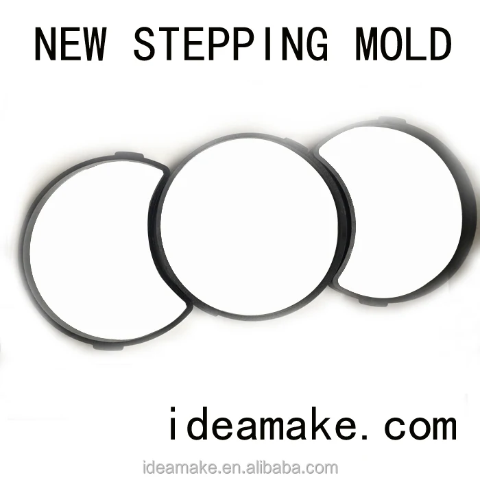 
Stepping Stone Mold Plastic Pathmate Round and Gibbous-Shaped Stepping Stone Paver Molds 
