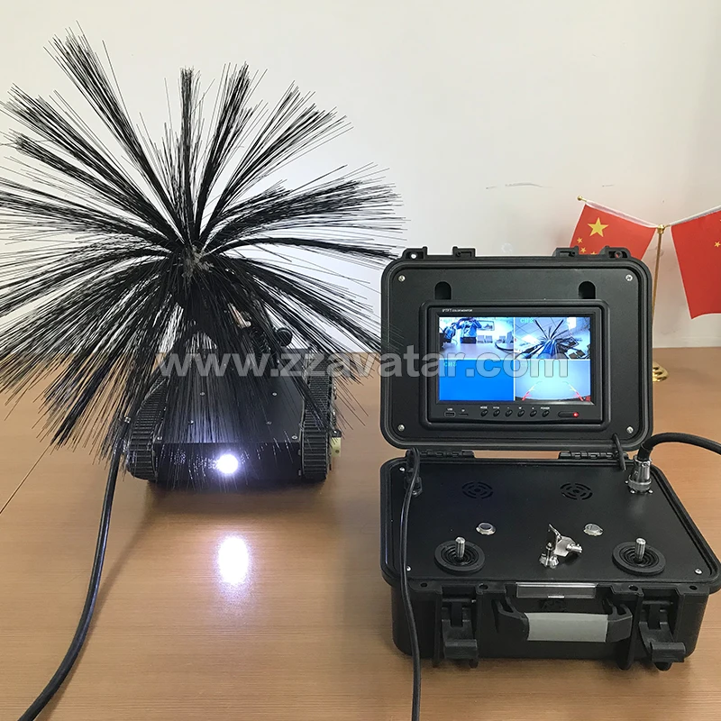 Топ продаж PCS-350III чистки дымохода машина-робот в alibaba