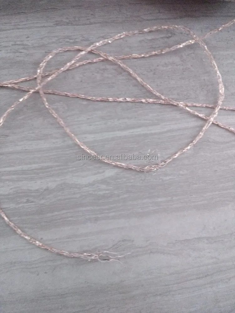 1/6NM 100%lurex Tape/lily yarn