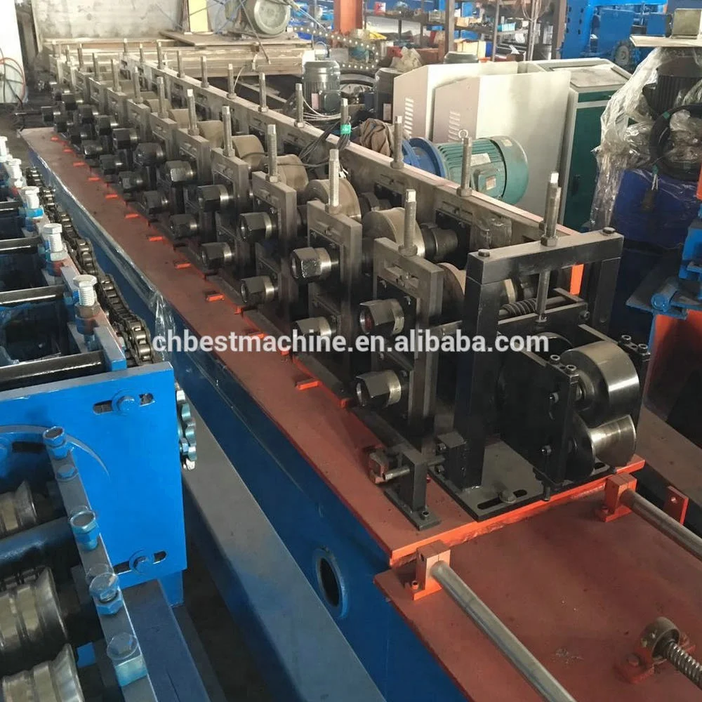 High quality suspended slotted ceiling t grid roll forming machine