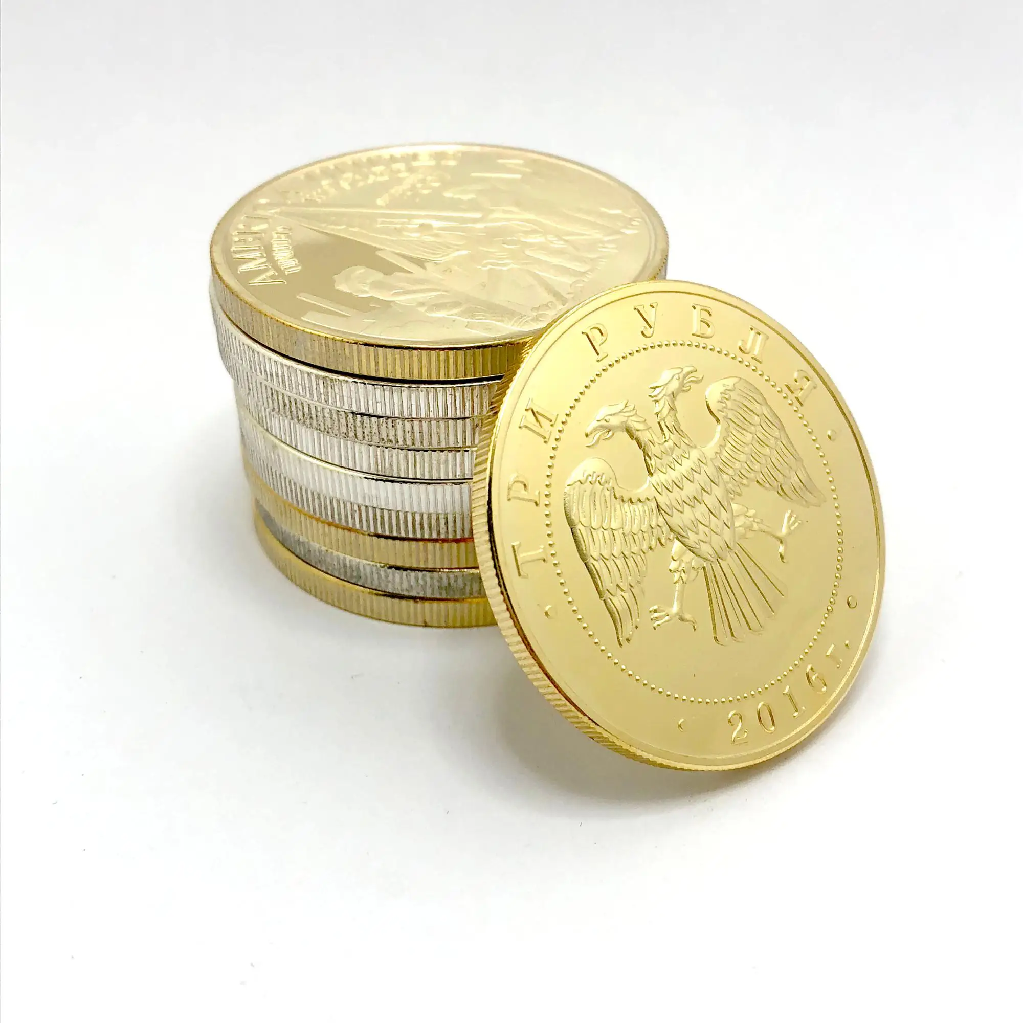 Wholesale Russian funny decorative penguin coins for sale