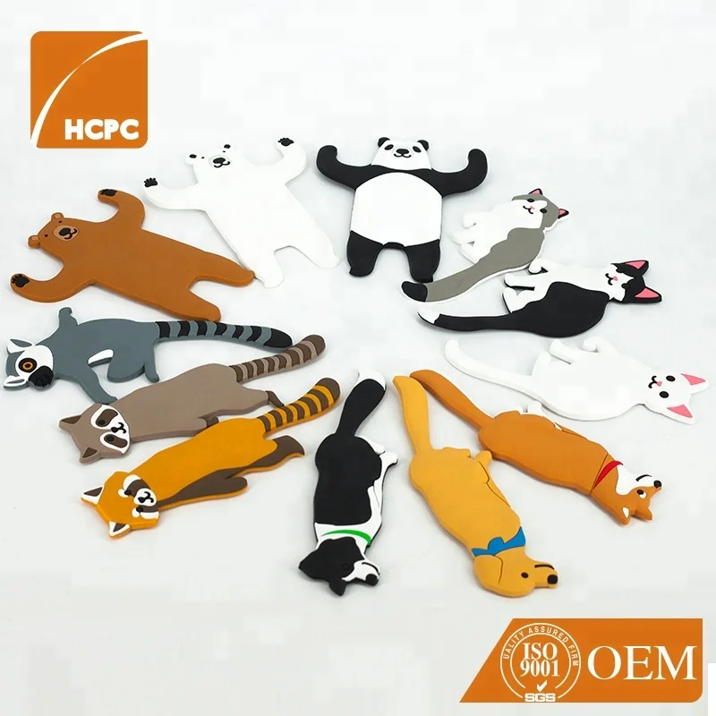 Cute Cartoon Animal Hook Wall Hanging Storage Hook Free Nail Single For Decorative Home Animal Hook
