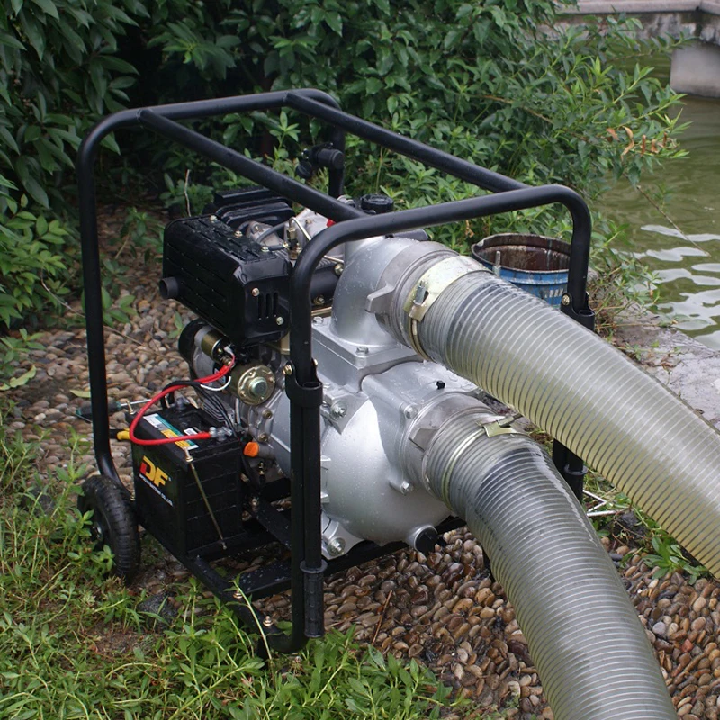 BISON(CHINA)Big Displacement Agriculture Water Pump Manual,Farm Irrigation Use Water Pump,Diesel Engine Water Pump 6inch