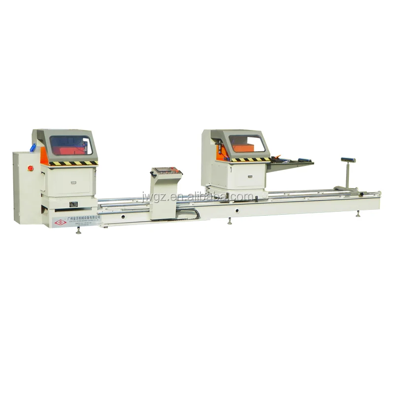 
JSKD500 CNC Ultra-Short Profile Double Head Aluminum Cutting Machine 