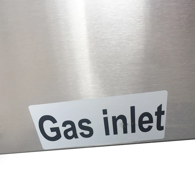 Industrial price chip fryer potatoes high pressure gas fryer machine/gas grill with deep fryer