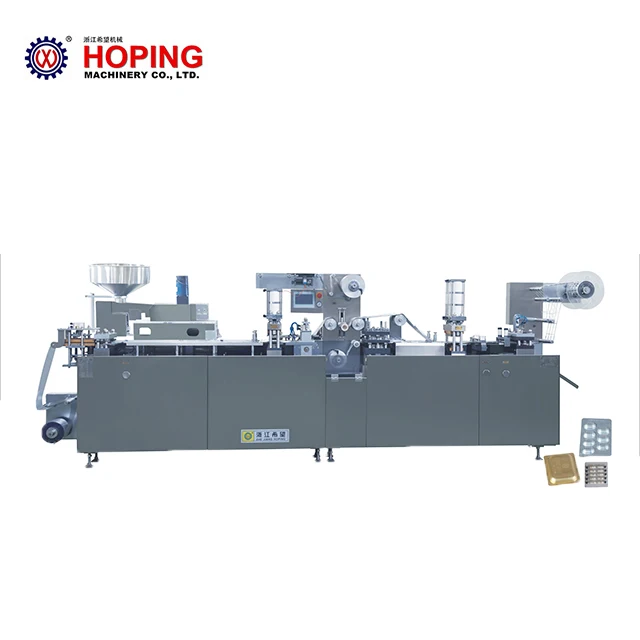
Aluminum Automatic mini tablet capsule Blister Packing Machine (DPP-250) 