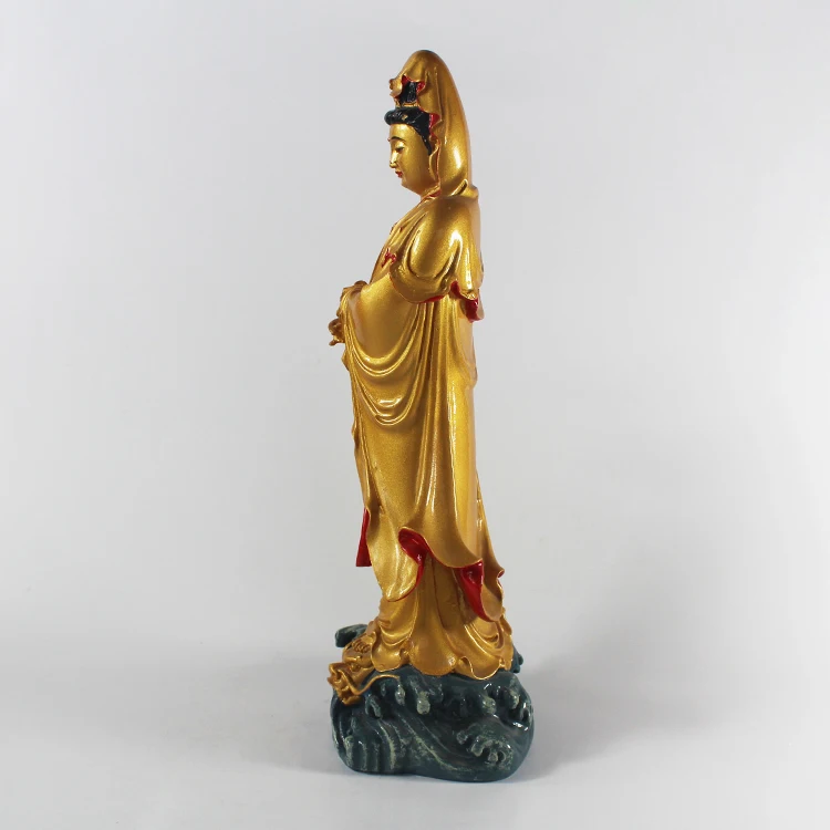 
Resin standing large buddha statue 