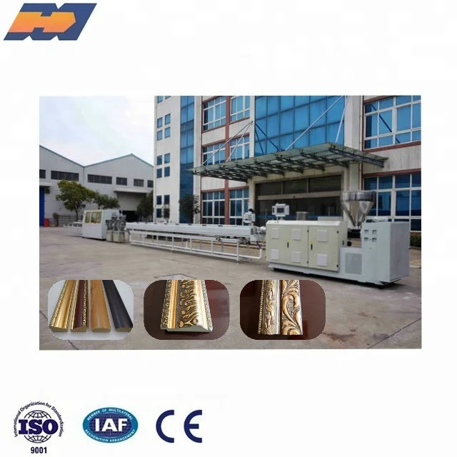 PS frame extruder PS photo profile extrusion line