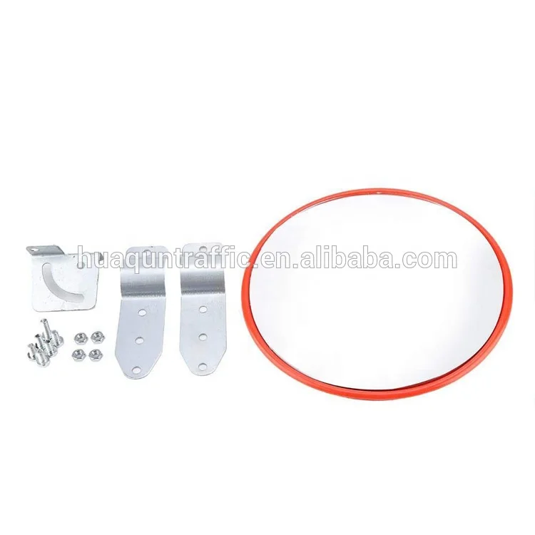 Aging Resistant 60cm Parking Lots Convex Mirror Indoor