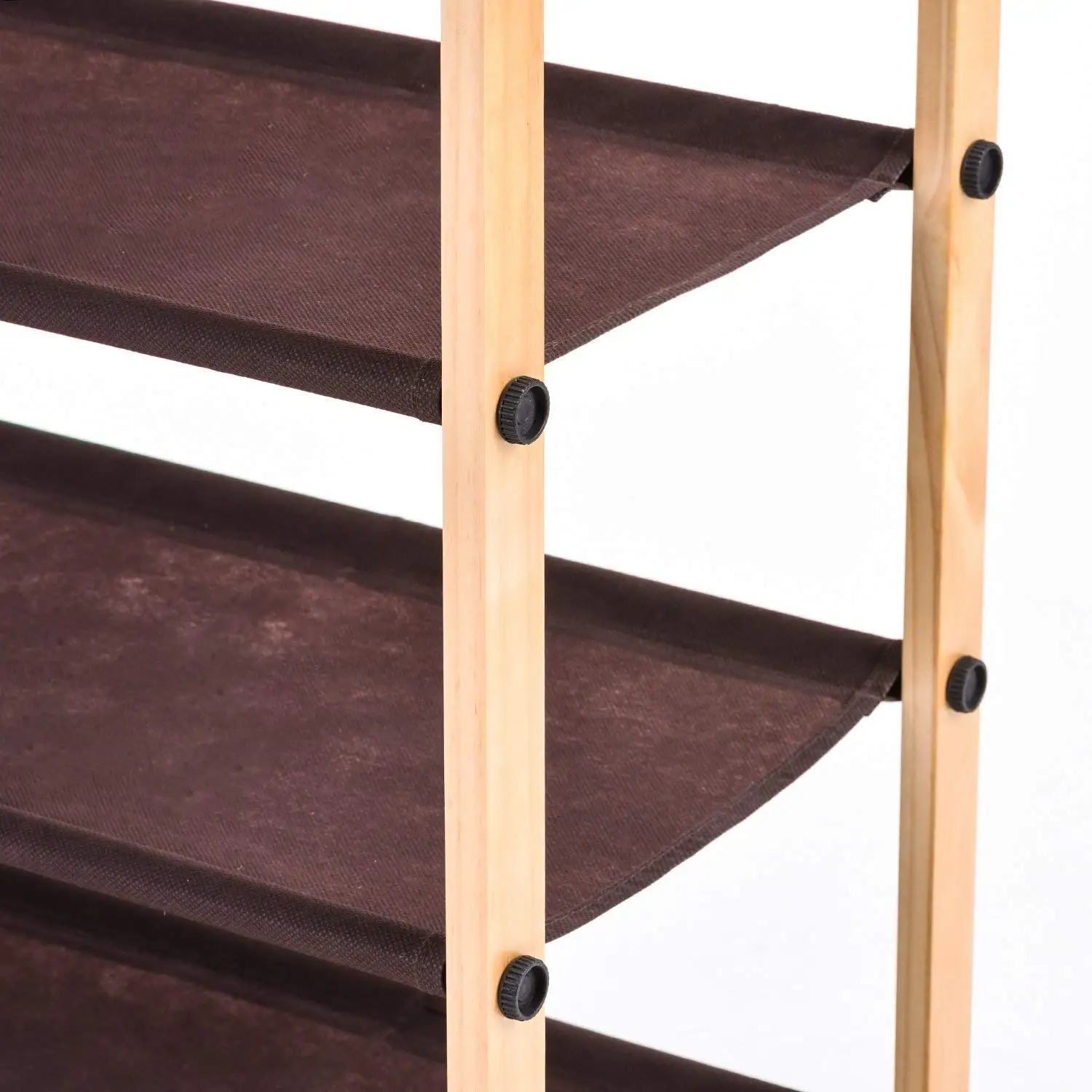 4-tiers  Shoe Organizer Rack, Simple Shoe Shelf with NON-WOVEN Design for Home