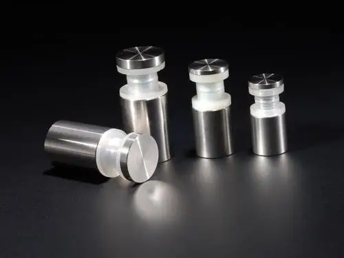 stainless steel stain standoff finish long screw glass handrail holder clamp stainless Steel Glass Handrail standoff